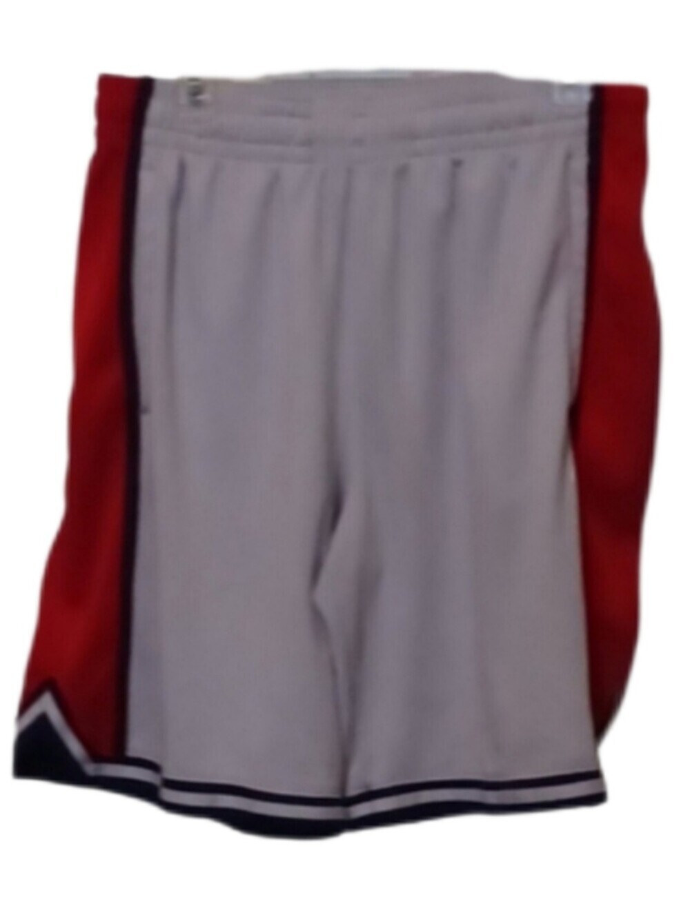 -- Spalding Red and White Athletic Basketball Shorts Men's Size XLarge Casual